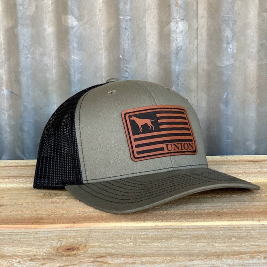 Leather Flag Patch